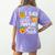 I Teach The Cutest Pumpkins In The Patch Teacher Women's Comfort Colors T-Shirt Back Print Violet I Teach The Cutest Pumpkins In The Patch Teacher Women's Comfort Colors T-Shirt Back Print Violet