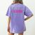 TEACH Inspirational Teacher Comfortable & Stylish T-Shirt Women's Comfort Colors T-Shirt Back Print Violet TEACH Inspirational Teacher Comfortable & Stylish T-Shirt Women's Comfort Colors T-Shirt Back Print Violet