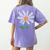 Teach Love Inspire Teachers Inspirational Flower Teachers Women's Comfort Colors T-Shirt Back Print Violet Teach Love Inspire Teachers Inspirational Flower Teachers Women's Comfort Colors T-Shirt Back Print Violet
