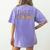 Teach Them Love Them Watch Them Grow Teacher Women's Comfort Colors T-Shirt Back Print Violet Teach Them Love Them Watch Them Grow Teacher Women's Comfort Colors T-Shirt Back Print Violet