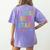I TEACH ROCKSTARS Band Vibes Teacher Rocks My Music Teaching Women's Comfort Colors T-Shirt Back Print Violet