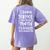 I Teach Science Because Math Teachers Need Heroes Too Women's Comfort Colors T-Shirt Back Print Violet I Teach Science Because Math Teachers Need Heroes Too Women's Comfort Colors T-Shirt Back Print Violet