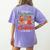 I Teach The Smartest Cookies In The Batch Teacher Christmas For Men Women Kids Women's Comfort Colors T-Shirt Back Print Violet