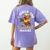 I Teach The Sweetest Duckies Teacher Rubber Duck Teaching Women's Comfort Colors T-Shirt Back Print Violet I Teach The Sweetest Duckies Teacher Rubber Duck Teaching Women's Comfort Colors T-Shirt Back Print Violet