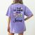 I Teach Tiny Humans About Jesus Sunday School Teacher Women's Comfort Colors T-Shirt Back Print Violet I Teach Tiny Humans About Jesus Sunday School Teacher Women's Comfort Colors T-Shirt Back Print Violet