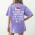 Teacher 67 Christmas Six Seven 6-7 For Men Women Humor Women's Comfort Colors T-Shirt Back Print Violet