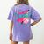Teacher 90s Retro Colorful Teacher Of The 90s Back To School Women's Comfort Colors T-Shirt Back Print Violet Teacher 90s Retro Colorful Teacher Of The 90s Back To School Women's Comfort Colors T-Shirt Back Print Violet
