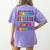 Teacher We Are Like a Box Of Crayons Back To School Women's Comfort Colors T-Shirt Back Print Violet Teacher We Are Like a Box Of Crayons Back To School Women's Comfort Colors T-Shirt Back Print Violet