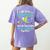 Teacher We All Different But In This Class We Swim Together Women's Comfort Colors T-Shirt Back Print Violet Teacher We All Different But In This Class We Swim Together Women's Comfort Colors T-Shirt Back Print Violet