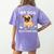 Teacher My Dog Ate My Lesson Plans School Staff Women's Comfort Colors T-Shirt Back Print Violet Teacher My Dog Ate My Lesson Plans School Staff Women's Comfort Colors T-Shirt Back Print Violet