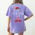The Teacher Elf Christmas Family Matching Group Xmas Women's Comfort Colors T-Shirt Back Print Violet The Teacher Elf Christmas Family Matching Group Xmas Women's Comfort Colors T-Shirt Back Print Violet