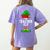 Teacher Elf Matching Family Christmas Women Men Women's Comfort Colors T-Shirt Back Print Violet Teacher Elf Matching Family Christmas Women Men Women's Comfort Colors T-Shirt Back Print Violet