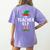 The Teacher Elf Matching Family Christmas Women's Comfort Colors T-Shirt Back Print Violet The Teacher Elf Matching Family Christmas Women's Comfort Colors T-Shirt Back Print Violet