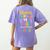 Teacher Of Fractions For Math Teacher Women's Comfort Colors T-Shirt Back Print Violet Teacher Of Fractions For Math Teacher Women's Comfort Colors T-Shirt Back Print Violet