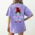 Teacher Gnome Xmas Family Matching Plaid Christmas Gnomes Women's Comfort Colors T-Shirt Back Print Violet Teacher Gnome Xmas Family Matching Plaid Christmas Gnomes Women's Comfort Colors T-Shirt Back Print Violet