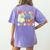 Teacher Halloween Cute Booooks Ghost Read More Books Women's Comfort Colors T-Shirt Back Print Violet Teacher Halloween Cute Booooks Ghost Read More Books Women's Comfort Colors T-Shirt Back Print Violet