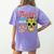 Teacher Life Got Me Feeling Un Poco Loco Women's Comfort Colors T-Shirt Back Print Violet Teacher Life Got Me Feeling Un Poco Loco Women's Comfort Colors T-Shirt Back Print Violet