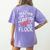 This Teacher Loves Her Flock Flamingo Teacher Class Women's Comfort Colors T-Shirt Back Print Violet This Teacher Loves Her Flock Flamingo Teacher Class Women's Comfort Colors T-Shirt Back Print Violet
