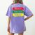 Teacher Magic Black History Month Educator For Men Women Women's Comfort Colors T-Shirt Back Print Violet
