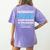 Teacher Retirement Class Of 2026 Loading Retired Women's Comfort Colors T-Shirt Back Print Violet