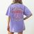 Teacher Who Runs Half Marathon Runner Running Lover Graphic Women's Comfort Colors T-Shirt Back Print Violet Teacher Who Runs Half Marathon Runner Running Lover Graphic Women's Comfort Colors T-Shirt Back Print Violet