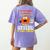 Being a Teacher Is Scary Enough Halloween Women's Comfort Colors T-Shirt Back Print Violet Being a Teacher Is Scary Enough Halloween Women's Comfort Colors T-Shirt Back Print Violet