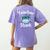 Teacher Shark Teacher For Men Women Women's Comfort Colors T-Shirt Back Print Violet