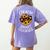 Teacher Shirt I Teach Smart Cookies Shirt Nerd Tee Women's Comfort Colors T-Shirt Back Print Violet Teacher Shirt I Teach Smart Cookies Shirt Nerd Tee Women's Comfort Colors T-Shirt Back Print Violet