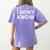 Teacher Shirts I Don't Know Idea For Teachers & Workers Adults - Small Short Sleeve Women's Comfort Colors T-Shirt Back Print Violet Teacher Shirts I Don't Know Idea For Teachers & Workers Adults - Small Short Sleeve Women's Comfort Colors T-Shirt Back Print Violet