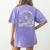 Teacher Skeleton Messy Bun I'Ll Just Wait Until Its Quiet Women's Comfort Colors T-Shirt Back Print Violet Teacher Skeleton Messy Bun I'Ll Just Wait Until Its Quiet Women's Comfort Colors T-Shirt Back Print Violet