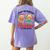 Teacher Of Smart Cookies Cute Gingerbread Teacher Christmas Women's Comfort Colors T-Shirt Back Print Violet Teacher Of Smart Cookies Cute Gingerbread Teacher Christmas Women's Comfort Colors T-Shirt Back Print Violet
