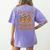 Teacher Of Smart Cookies Gingerbread Christmas Teacher Women's Comfort Colors T-Shirt Back Print Violet Teacher Of Smart Cookies Gingerbread Christmas Teacher Women's Comfort Colors T-Shirt Back Print Violet