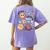 Teacher Space Science Learning Is Out Of World Solar System Women's Comfort Colors T-Shirt Back Print Violet Teacher Space Science Learning Is Out Of World Solar System Women's Comfort Colors T-Shirt Back Print Violet