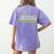 Teacher Superhero Student Educator Special Education Women's Comfort Colors T-Shirt Back Print Violet