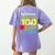 My Teacher Survived 100 Days Of Me Women's Comfort Colors T-Shirt Back Print Violet My Teacher Survived 100 Days Of Me Women's Comfort Colors T-Shirt Back Print Violet