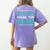 Teacher T Shirts Ha Ha Made You Read Shirt Women's Comfort Colors T-Shirt Back Print Violet Teacher T Shirts Ha Ha Made You Read Shirt Women's Comfort Colors T-Shirt Back Print Violet