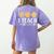 Teacher I Teach Smart Cookies For Men Women Kids Women's Comfort Colors T-Shirt Back Print Violet Teacher I Teach Smart Cookies For Men Women Kids Women's Comfort Colors T-Shirt Back Print Violet