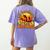 Teacher All Teachers Love Brains Halloween Party Women's Comfort Colors T-Shirt Back Print Violet Teacher All Teachers Love Brains Halloween Party Women's Comfort Colors T-Shirt Back Print Violet