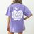 Teacher Of Tiny Humans Preschool Kindergarten Teacher Women's Comfort Colors T-Shirt Back Print Violet Teacher Of Tiny Humans Preschool Kindergarten Teacher Women's Comfort Colors T-Shirt Back Print Violet
