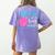 Teacher Of Tiny Humans Preschool Pre K Kindergarten Teacher Women's Comfort Colors T-Shirt Back Print Violet Teacher Of Tiny Humans Preschool Pre K Kindergarten Teacher Women's Comfort Colors T-Shirt Back Print Violet