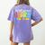 Teacher Y'All Gonna Learn Today First Day Of School Women's Comfort Colors T-Shirt Back Print Violet Teacher Y'All Gonna Learn Today First Day Of School Women's Comfort Colors T-Shirt Back Print Violet