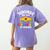 Teachers Are Just Superheroes In Disguise School Women Men Women's Comfort Colors T-Shirt Back Print Violet Teachers Are Just Superheroes In Disguise School Women Men Women's Comfort Colors T-Shirt Back Print Violet