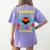 Teachers Are Superheroes – Fun Appreciation Women's Comfort Colors T-Shirt Back Print Violet Teachers Are Superheroes – Fun Appreciation Women's Comfort Colors T-Shirt Back Print Violet