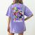 Teachers Are Superheroes Back To School Women's Comfort Colors T-Shirt Back Print Violet Teachers Are Superheroes Back To School Women's Comfort Colors T-Shirt Back Print Violet