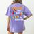 Teachers Are Superheroes Graduation School Teachers Women's Comfort Colors T-Shirt Back Print Violet Teachers Are Superheroes Graduation School Teachers Women's Comfort Colors T-Shirt Back Print Violet