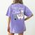 Teachers Testing Day Test Day No Prob Llama Teacher Women's Comfort Colors T-Shirt Back Print Violet Teachers Testing Day Test Day No Prob Llama Teacher Women's Comfort Colors T-Shirt Back Print Violet