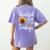 Teachers Thanksgiving Thankful For My Little Turkeys Women's Comfort Colors T-Shirt Back Print Violet Teachers Thanksgiving Thankful For My Little Turkeys Women's Comfort Colors T-Shirt Back Print Violet