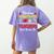 Teaching Assistant Because Teachers Need Heroes Too Cute Women's Comfort Colors T-Shirt Back Print Violet Teaching Assistant Because Teachers Need Heroes Too Cute Women's Comfort Colors T-Shirt Back Print Violet
