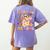 Teaching My Boos Ghost Halloween Costumes Teacher Men Women Women's Comfort Colors T-Shirt Back Print Violet Teaching My Boos Ghost Halloween Costumes Teacher Men Women Women's Comfort Colors T-Shirt Back Print Violet