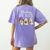 Teaching My Boos Ghost Teacher Halloween Spooky Educator Women's Comfort Colors T-Shirt Back Print Violet Teaching My Boos Ghost Teacher Halloween Spooky Educator Women's Comfort Colors T-Shirt Back Print Violet